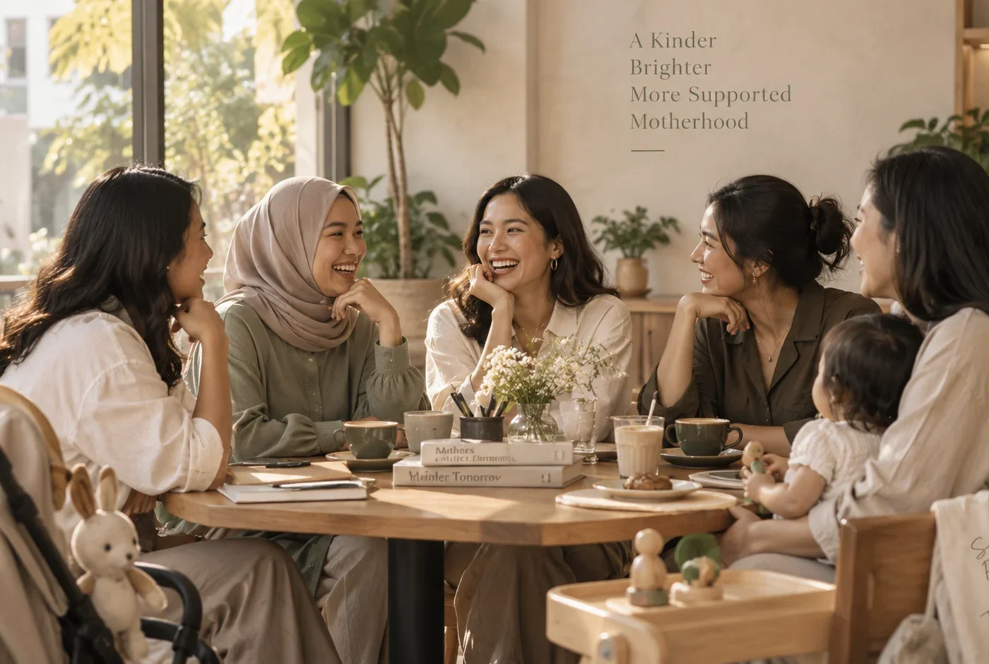 Komunitas Mom Club sebagai ruang aman untuk modern moms.