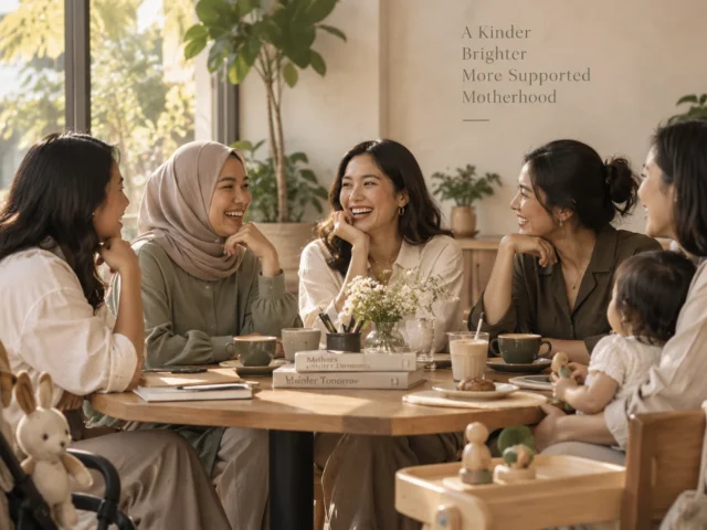 Komunitas Mom Club sebagai ruang aman untuk modern moms.